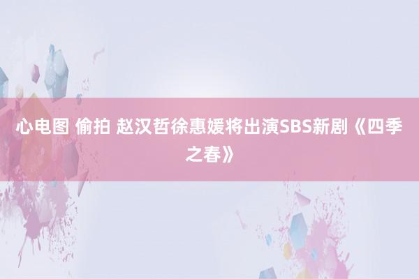 心电图 偷拍 赵汉哲徐惠媛将出演SBS新剧《四季之春》