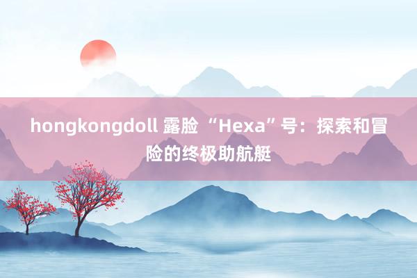 hongkongdoll 露脸 “Hexa”号:探索和冒险的终极助航艇
