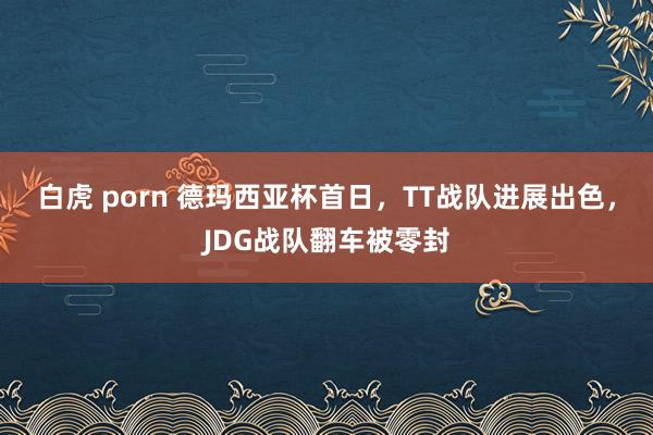 白虎 porn 德玛西亚杯首日,TT战队进展出色,JDG战队翻车被零封