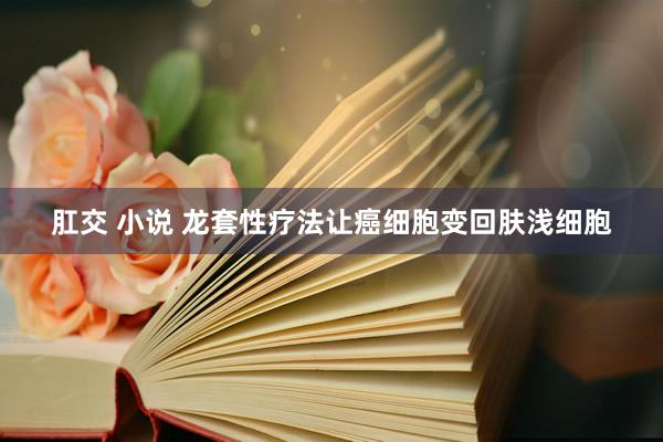 肛交 小说 龙套性疗法让癌细胞变回肤浅细胞